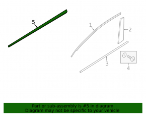 Door trim lower front left Hyundai Ioniq 17-22 HEV, PHEV