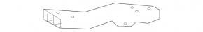 TV eyelash left Mercedes GLC 16-22