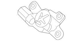 Windscreen wiper trapezoid with motor rear Ford Fiesta 11-19 5d