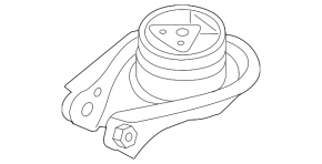 Rear engine mount Mazda3 2.3 03-08