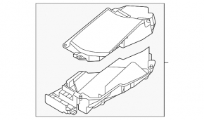 Projection on the windshield Mazda CX-30 20-22