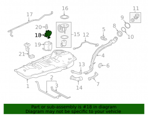 Fuel pump for Toyota Rav4 13-18
