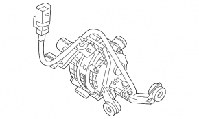 Cooling system pump Kia Niro 23- HEV, PHEV with bracket
