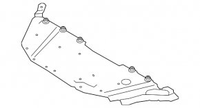 Front Subframe Guard BMW i3 14-20