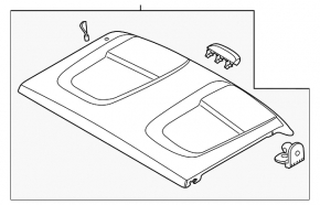Volvo XC40 19-25 Black Luggage Rack