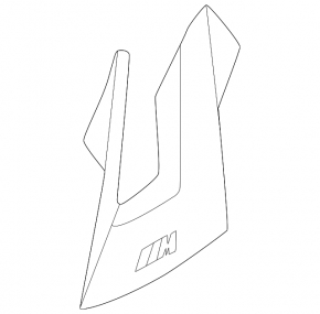 Wheel trim for BMW 7 G70 23-26 M, R21, style 909
