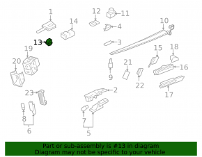 Rear right window lift control Audi Q7 4L 10-15 auto