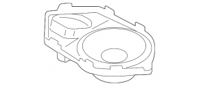 Torpedo speaker BMW X7 G07 19- HiFi