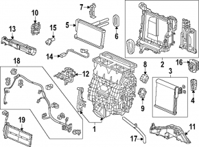 Dry heater Honda CRV 23- HEV