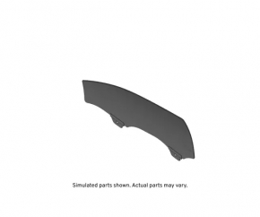 Front right door glass Chevrolet Impala 14-20 triplex
