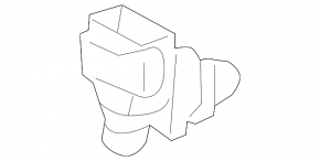Ambient air temperature sensor for Toyota Prius 30 10-15