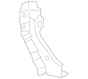 TV bracket left Buick Encore 13-19