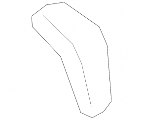 Gear knob cover for Porsche Cayenne 19-23, black leather, bumpers