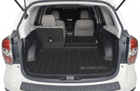 Front trunk mat for Subaru Forester 14-18 SJ, black rubber
