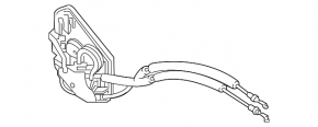 Front right door lock Mazda CX-9 16-23