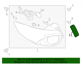 Right outer trunk lid light plug for Mazda CX-9 16-23