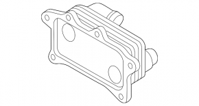 Audi A6 C7 16-18 3.0T Engine Oil Cooler