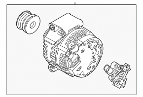 Generator Mini Cooper Clubman R55 07-14 120 amp