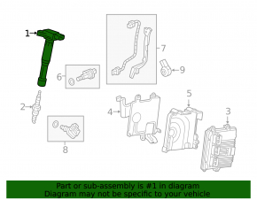 Ignition Coil Acura TLX 15- 2.4