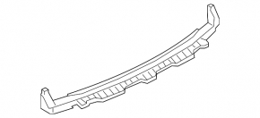 Rear bumper mount central VW Golf 15-21