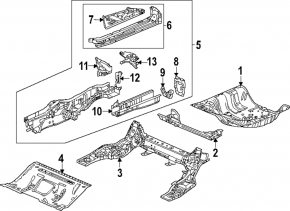 Trunk trough Honda Civic XI FE/FL 22-26 4d