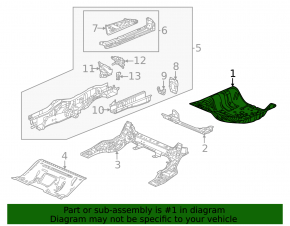 Trunk trough Honda Civic XI FE/FL 22-26 4d