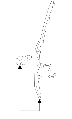 Door closing sensor left Toyota Sienna 11-20