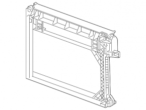 Radiator frame Chevrolet Malibu 19- 1.5T