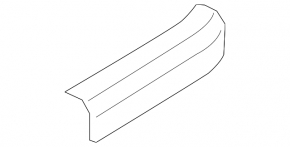 Hyundai Tucson 22-25 black 1.6T HEV inner rear right door sill plate