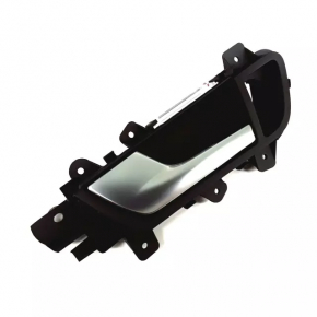 Door handle inner front left Audi A4 B8 13-16 rest, gray