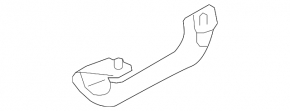 Ceiling handle front left Subaru b10 Tribeca beige
