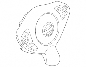 Airbag in steering wheel driver Nissan Altima 13-18 beige