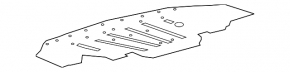 Front bumper protection Ford Mustang mk6 15-17 prerest 3.7 5.0
