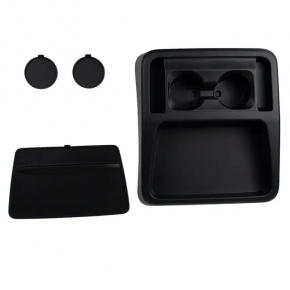 Central console cup holders 2 row Ford Explorer 20- black, scratches