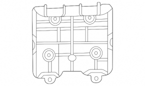 Left Blind Spot Sensor Bracket for Ford Escape MK4 2021-2025