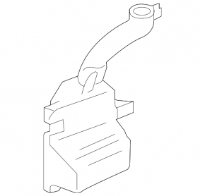 Mitsubishi Galant 04-12 Windshield Washer Reservoir