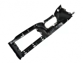 Right front panel trim for Jeep Cherokee KL 14-21, black, under Start/stop, scratch, broken guides