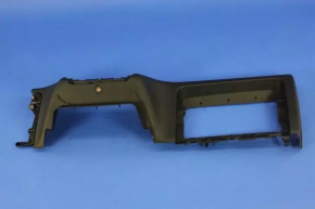 Right front panel trim for Jeep Cherokee KL 14-21, black, under Start/stop, scratch, broken guides