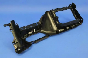 Right front panel trim for Jeep Cherokee KL 14-21, black, under Start/stop, scratch, broken guides