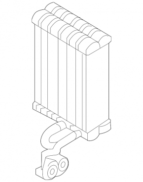 Stove evaporator 3 row Volvo XC90 16-23