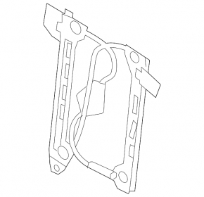 Window lift mechanism rear left VW CC 08-17