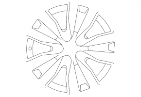 Set of disks R16 4pcs Kia Forte 4d 14-16