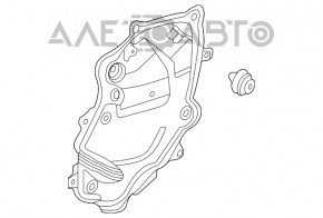 Front right door panel Toyota Highlander 20-