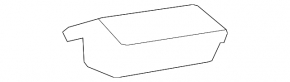 Cover for rear left roof rail Toyota Rav4 06-12