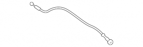 Hood release cable Kia Forte 4d 14-18 front