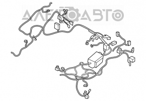 Underhood fuse box Kia Forte 4d 17-18 rest automatic transmission