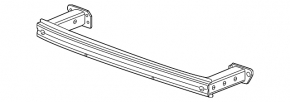 Buick Encore 13-19 front bumper lower reinforcement dented