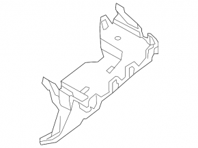Ford Edge 15-24 Underhood Fuse Box Bracket