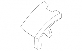 Left heated windshield washer nozzle for Land Rover Range Rover Velar 18-26