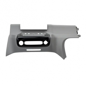Dashboard trim for multimedia control and start-stop button Ford Escape MK4 20 - black, gloss